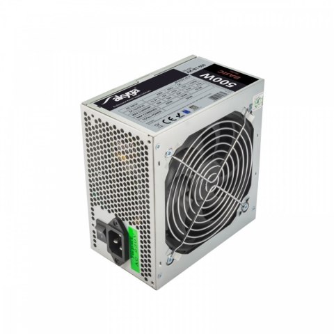 Zasilacz ATX 500W AK-B1-500 P4 PCI-E 6+2 pin 3x SATA 2x Molex PPFC FAN 12cm Zasilacz ATX 500W AK-B1-500 P4 PCI-E 6+2 pin 3x SATA 2x Molex PPFC FAN 12cm