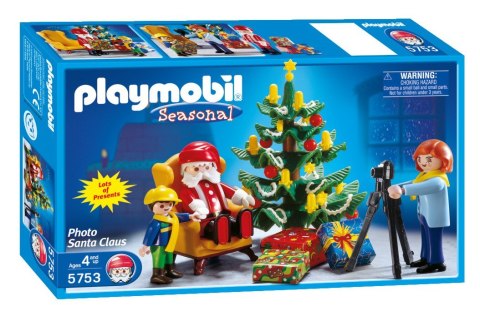 Zestaw z figurkami Christmas 5753 Zdjęcie ze Świętym Mikołajem Zestaw z figurkami Christmas 5753 Zdjęcie ze Świętym Mikołajem