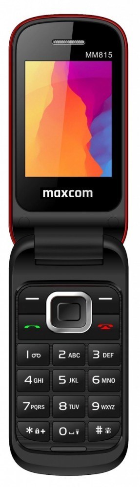 Telefon MM 815 DualSIM czerwony Telefon MM 815 DualSIM czerwony