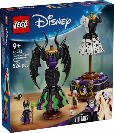 Klocki Disney 43262 Suknie Diaboliny i Cruelli De Mon