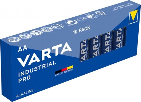 Baterie alkaliczne R6 Industrial PRO 10 sztuk karton Baterie alkaliczne R6 Industrial PRO 10 sztuk karton