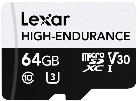 Karta microSD High Endurance 64GB C10 A1 U1 V30 100/35MB/s Karta microSD High Endurance 64GB C10 A1 U1 V30 100/35MB/s
