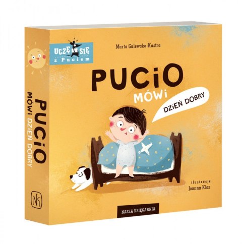Książeczka Pucio mówi dzień dobry Książeczka Pucio mówi dzień dobry
