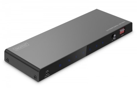 Rozdzielacz/Splitter HDMI 1x4, 8K/60Hz (4:4:4) z HDR, 48 Gbps, HDCP 2.3. Toslink / Stereo, EDID Rozdzielacz/Splitter HDMI 1x4, 8K/60Hz (4:4:4) z HDR, 48 Gbps, HDCP 2.3. Toslink / Stereo, EDID