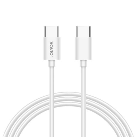 Ładowarka sieciowa LA-10 30W Quick Charge Power Delivery 3.0 Biała + Kabel