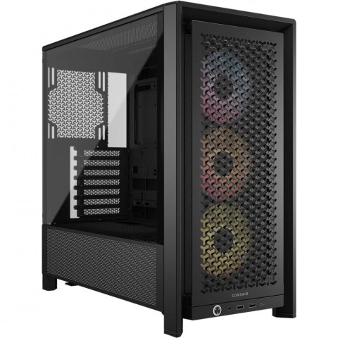 Obudowa FRAME 4000D RS ARGB Czarna Mid Tower ATX Obudowa FRAME 4000D RS ARGB Czarna Mid Tower ATX