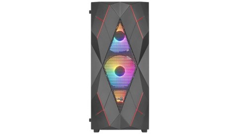 Obudowa Volcan Czarna Mid Tower RGB Obudowa Volcan Czarna Mid Tower RGB