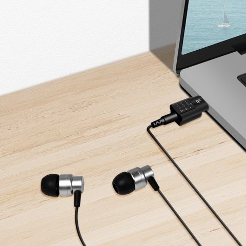 Adapter audio USB-C/M na 3.5mm/F, DAC, EQ Adapter audio USB-C/M na 3.5mm/F, DAC, EQ