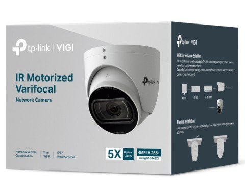 Kamera sieciowa InSight S445ZI VIGI 4MP IR Motorized Varifocal Turret Kamera sieciowa InSight S445ZI VIGI 4MP IR Motorized Varifocal Turret