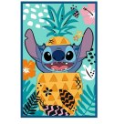 Puzzle 3x80 elementów Stitch świat