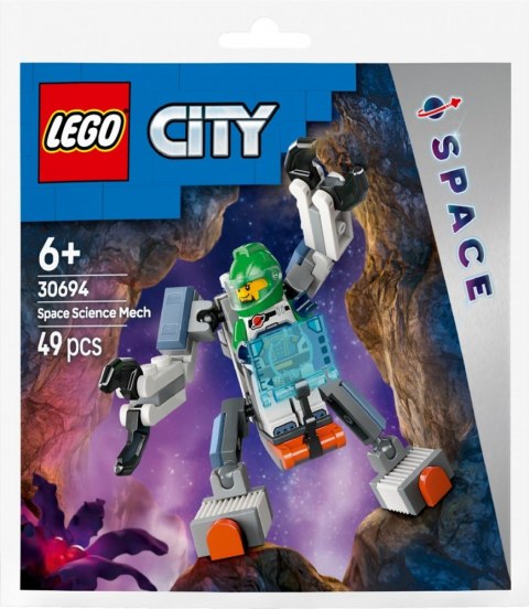 Klocki City 30694 Kosmiczny mech naukowy Klocki City 30694 Kosmiczny mech naukowy