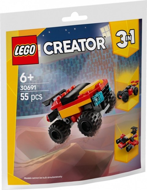 Klocki Creator 30691 Mały monster truck do przebudowania Klocki Creator 30691 Mały monster truck do przebudowania