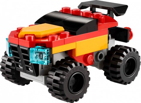 Klocki Creator 30691 Mały monster truck do przebudowania Klocki Creator 30691 Mały monster truck do przebudowania