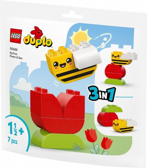 Klocki DUPLO 30686 Mój pierwszy kwiatek i pszczoła Klocki DUPLO 30686 Mój pierwszy kwiatek i pszczoła