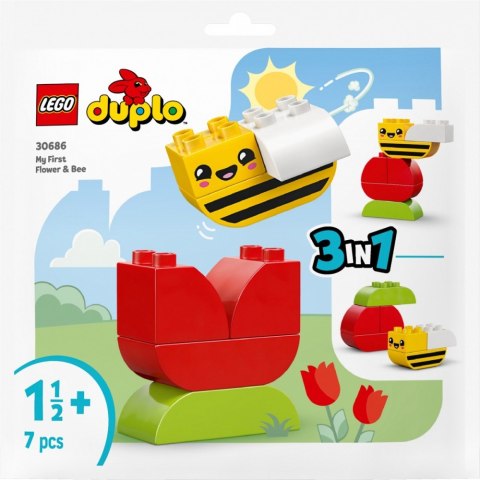Klocki DUPLO 30686 Mój pierwszy kwiatek i pszczoła Klocki DUPLO 30686 Mój pierwszy kwiatek i pszczoła