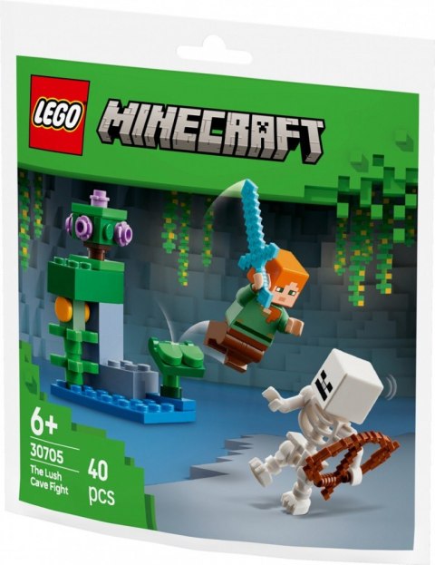 Klocki Minecraft 30705 Walka w bujnej jaskini Klocki Minecraft 30705 Walka w bujnej jaskini
