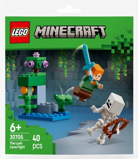 Klocki Minecraft 30705 Walka w bujnej jaskini Klocki Minecraft 30705 Walka w bujnej jaskini