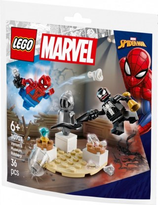 Klocki Super Heroes 30707 Napad Venoma na muzeum