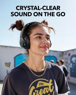 Słuchawki nauszne Soundcore Q11i ciemny szary