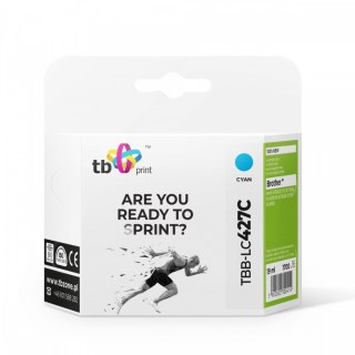 Tusz do Brother MFC-J5955DW TBB-LC427C 100% nowy cyan
