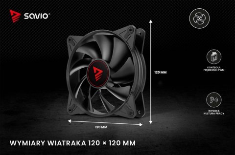 Wentylator BLADE 120mm 4-pin PWM Wentylator BLADE 120mm 4-pin PWM