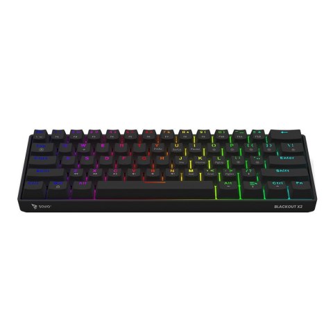 Klawiatura mechaniczna BLACKOUT X2 OUTEMU Red, Hot Swap