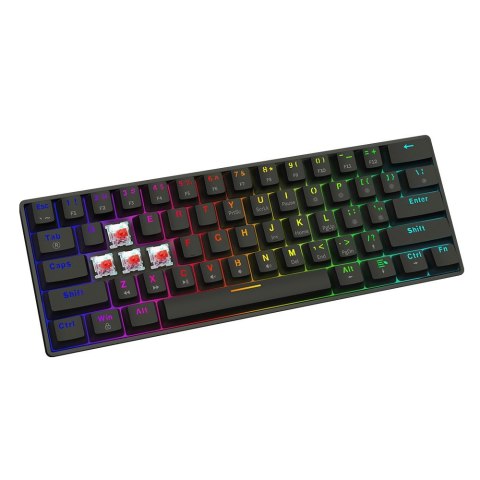 Klawiatura mechaniczna BLACKOUT X2 OUTEMU Red, Hot Swap
