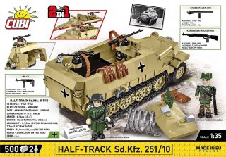 Klocki Half-Truck Sd.Kfz.251 500 klocków