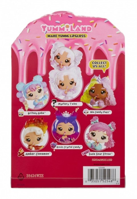 Lalka Yummiland Lip Gloss S2, Roxie Crystal Candy
