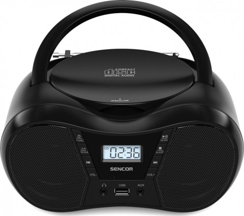 Radioodtwarzacz CD SPT 2300 BK CD/MP3/USB/BT Radio FM Radioodtwarzacz CD SPT 2300 BK CD/MP3/USB/BT Radio FM