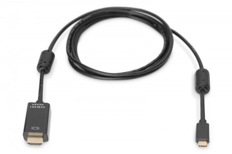 Kabel USB Type-C/HDMI M/M USB 3.1 Gen.2 SuperSpeed+ 4K/60Hz 18Gbps 5m czarny