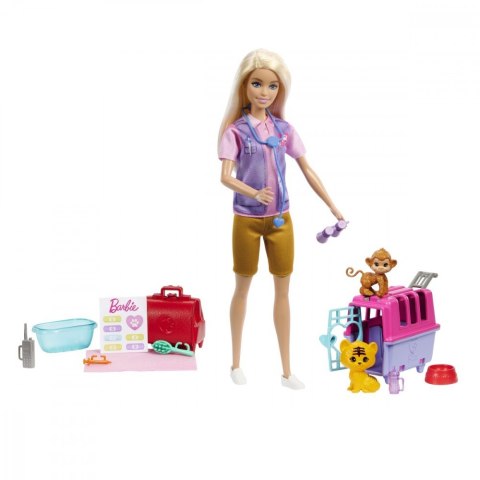 Lalka Barbie Ratowniczka zwierząt Kariera