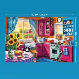 Puzzle 300 elementów EasyPiece Poranek w kuchni; dla seniora