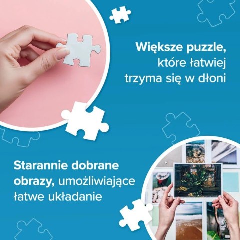 Puzzle 300 elementów EasyPiece Znaczki pocztowe; dla seniora Puzzle 300 elementów EasyPiece Znaczki pocztowe; dla seniora