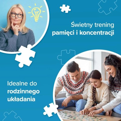 Puzzle 300 elementów EasyPiece Znaczki pocztowe; dla seniora Puzzle 300 elementów EasyPiece Znaczki pocztowe; dla seniora