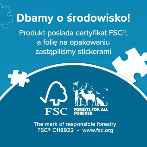 Puzzle 300 elementów EasyPiece Znaczki pocztowe; dla seniora Puzzle 300 elementów EasyPiece Znaczki pocztowe; dla seniora