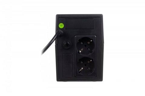 UPS Line-Ineractive LCD BASIC, 800VA/480W, 1x12V/9A, AVR, 2x Schuko CEE 7/3 UPS Line-Ineractive LCD BASIC, 800VA/480W, 1x12V/9A, AVR, 2x Schuko CEE 7/3