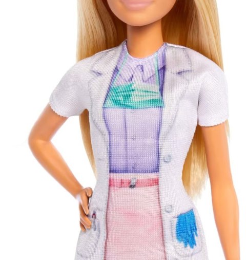 Lalka Barbie Lekarz Dentystka z pacjentem Lalka Barbie Lekarz Dentystka z pacjentem