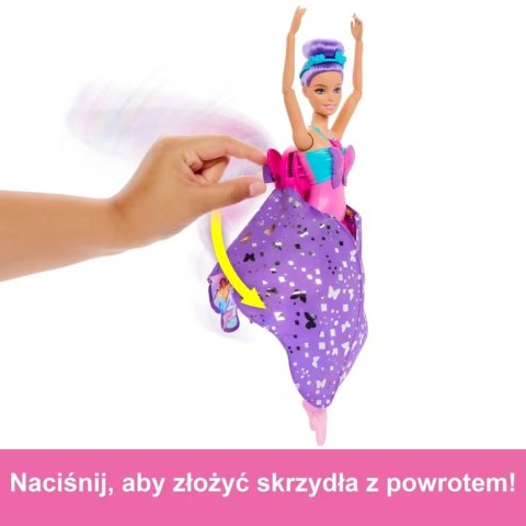 Lalka Barbie Motylkowa baletnica 2w1 przemiana Lalka Barbie Motylkowa baletnica 2w1 przemiana
