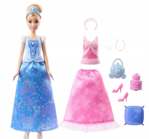 Lalka Disney Princess Historia Kopciuszka 2w1 Lalka Disney Princess Historia Kopciuszka 2w1