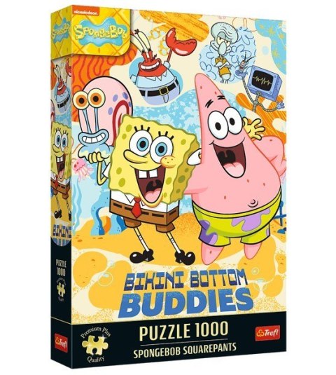 Puzzle 1000 elementów SpongeBob Kanciastoporty Puzzle 1000 elementów SpongeBob Kanciastoporty