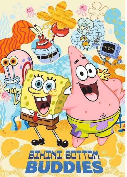 Puzzle 1000 elementów SpongeBob Kanciastoporty Puzzle 1000 elementów SpongeBob Kanciastoporty