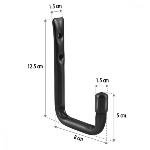 Uchwyt ścienny na opony MC-489 x2 sztuki, max 22kg