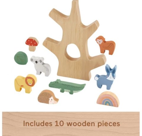 Wooden Drewniane drzewko zestaw klocków Wooden Drewniane drzewko zestaw klocków