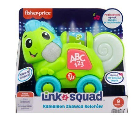 Zabawka interaktywna Link Squad Kameleon znawca kolorów Zabawka interaktywna Link Squad Kameleon znawca kolorów