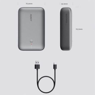 PB-Y57 Mini Power Bank | 20000mAh | 22.5W | 2xUSB | PD 3.0 QC 3.0 LED