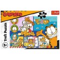 Puzzle 100 elementów Leniwy Garfield