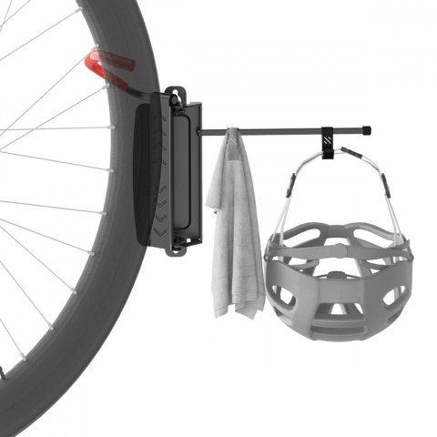 Wieszak rowerowy na ścianę, MC-499 MAX 35kg stalowy, czarny