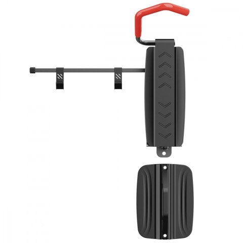 Wieszak rowerowy na ścianę, MC-499 MAX 35kg stalowy, czarny