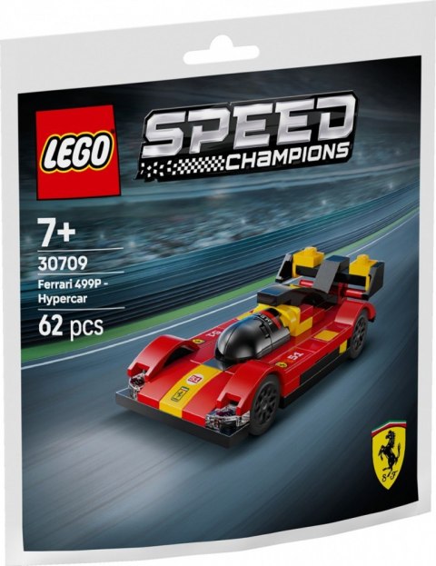 Klocki Speed Champions 30709 Ferrari 499P - hipersamochód Klocki Speed Champions 30709 Ferrari 499P - hipersamochód